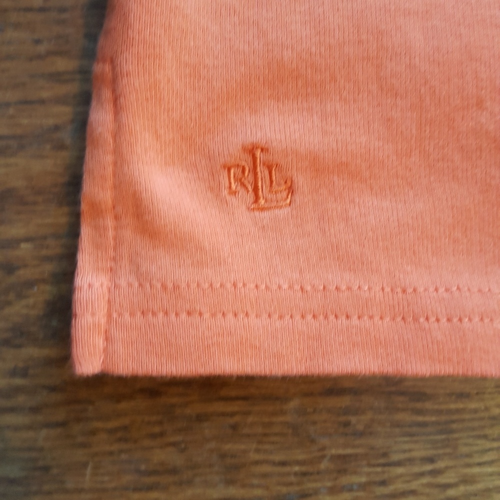 Ralph Lauren orange top - Picture 2 of 5